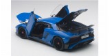 Lamborghini Aventador LP750-4 SV Lemans / Blue 2015 1:18 AUTOart 74559